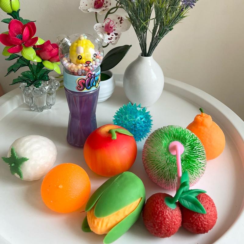 Sensory taktil on the go - NEW! FRUIT SERIES mainan squishy sensory play lucu gemas edukatif latihan anak picky eater 5