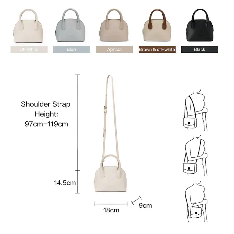 INARA BAGS Tas Selempang Wanita Korean Style Shoulderbag Terbaru Tas Wanita Kekinian Kulit Slingbag Cewek 4