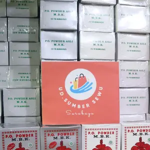 Bedak MBK Isi 12 Putih/Silver - Produksi Lokal, Cocok untuk Penggunaan Sehari-hari, Tampilan Bersih dan Rapi, Pilihan Tepat untuk Anda