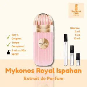 Decant Mykonos Royal Ispahan Extrait De Parfume 2ml 5ml 10ml Original