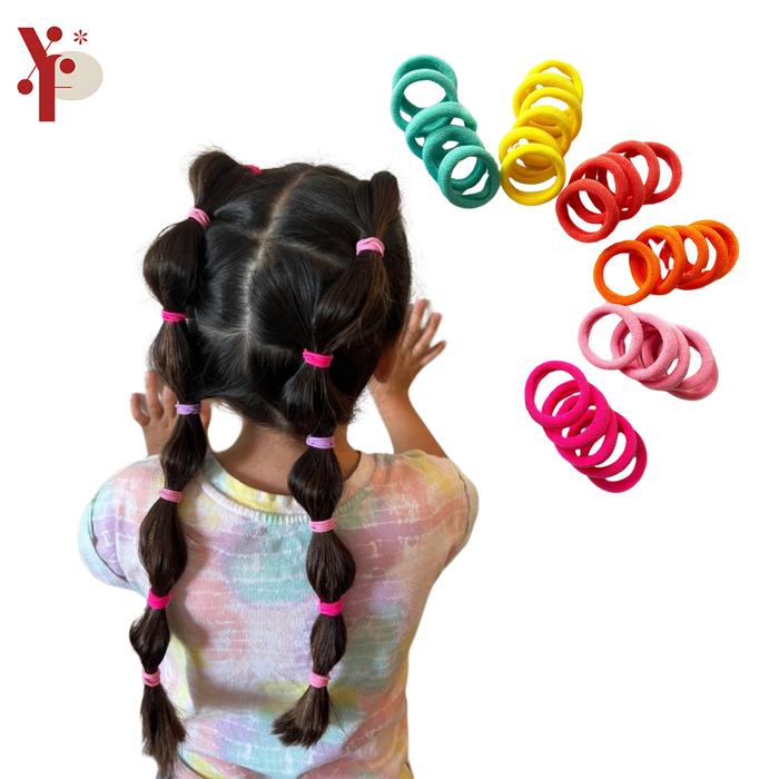 Promo Yoona IR518 100 PCS Ikat Rambut Korea Warna Warni Ikat Karet ...