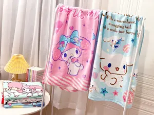 Handuk Cartoon Lucu Bahan Microfiber Nyerap Air lembut