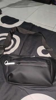 Product Review of Techdoo Tas Pria Selempang Casual Anti Air Pinggang Pria Slingbag Waistbag Slempang Pria Murah TS214 from R**a 1
