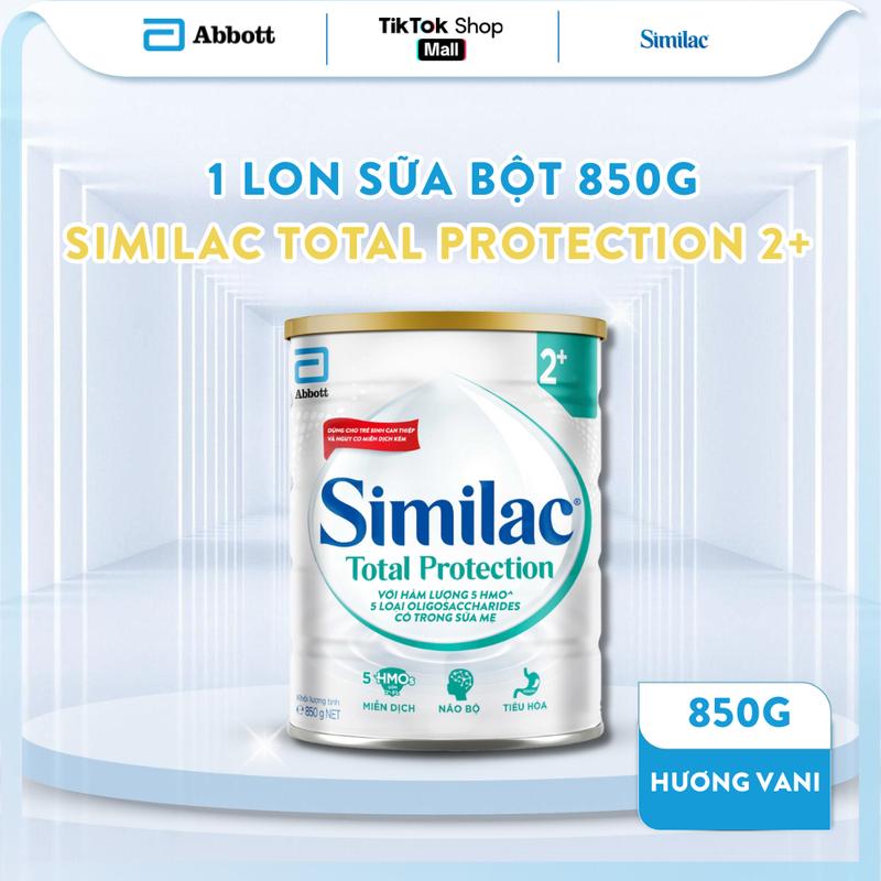 1 lon Sữa bột Similac Total Protection 2+ 850g