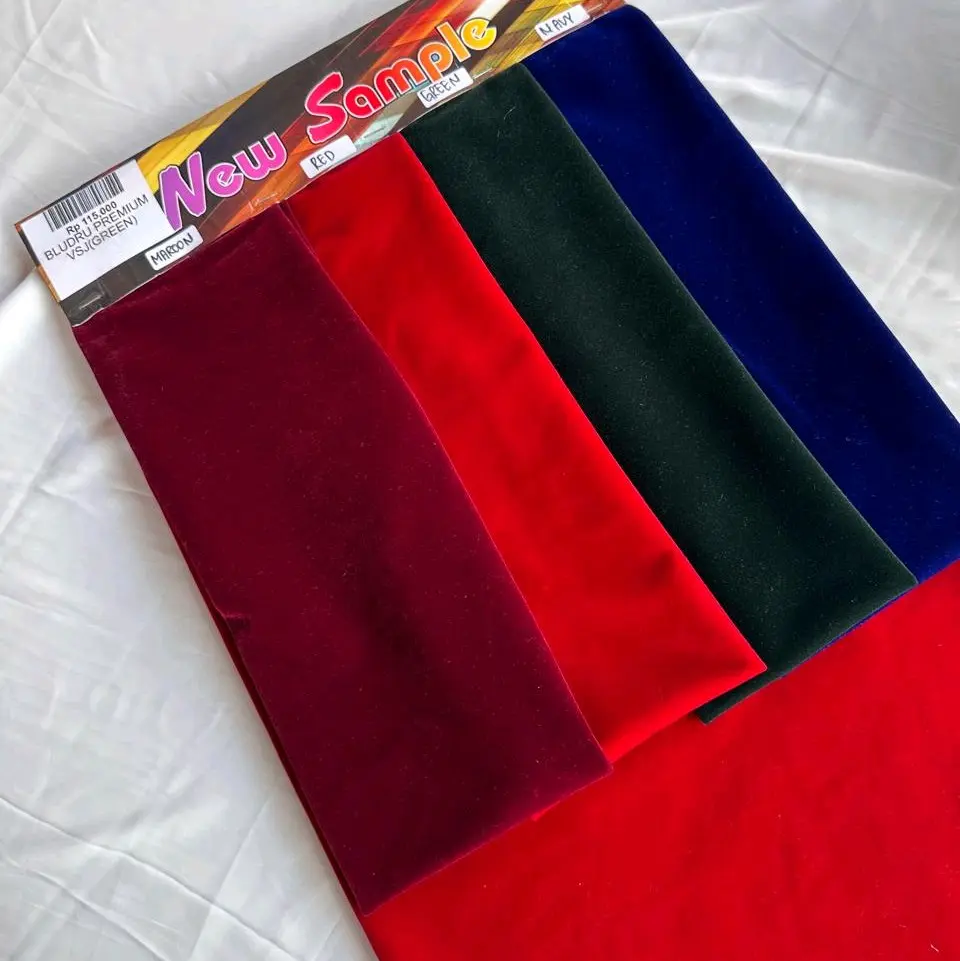 Kain Bludru Premium VSJ (Lebar 150cm cocok untuk kebaya )