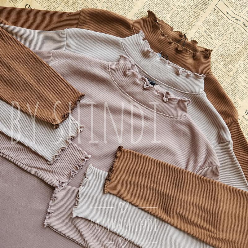 By Shindi - INNER Lengan Panjang / Kaos lengan panjang / Inner TURTLENECK Necy Lengan Panjang 0