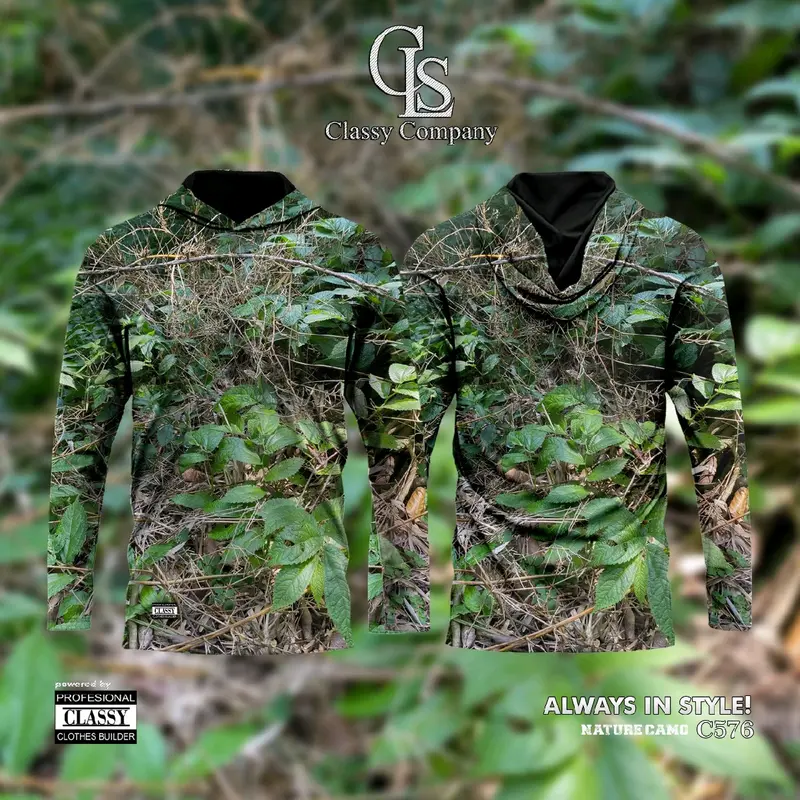 Classy Company | Hoodie Shirt | Baju Natural Camo, Pakaian Para Hunter & Memburu High Premium Quality Motif Outdoor  Kombinasi Pria Distro Hoodies & Sweaters 3
