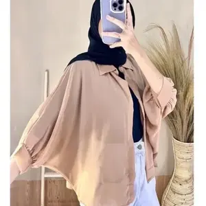 Yola outer kardigan premium Ceruty Batwing Fit  Cardigan