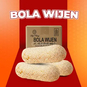 Kue Wijen/Bola Wijen/Manco Wijen Kue Manis buatan tangan yang sangat lezat, renyah dan Gurih, camilan yang cocok untuk segala usia 250g/500g/1000g