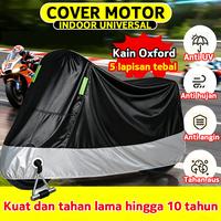 Gambar Cover Motor Premium Anti Air Hujan Selimut Motor Anti Panas & Sobek Sarung Motor Tebal Anti Maling Lubang Gembok Bebas Debu Tahan Lama Mantel Motor Matic Nmax PCX Scoopy Sport CBR Termurah Tahan Lama Anti Terbang COD - Black, L（220*95*110cm） dari Rudder Auto Care Indonesia Kota Administrasi Jakarta Barat 1 Tokopedia