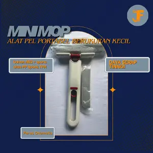 Mini Mop Portabel Berukuran Kecil dengan Daya Serap Tinggi