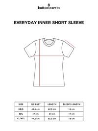 Gambar Everyday Inner Short Sleeves - Taupe. - M/L dari Buttonscarves Kota Administrasi Jakarta Timur 4 Tokopedia