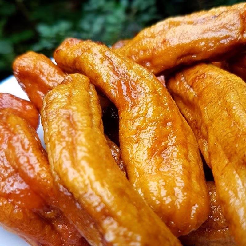 Chuối Sấy Dẻo Không Tẩm Đường