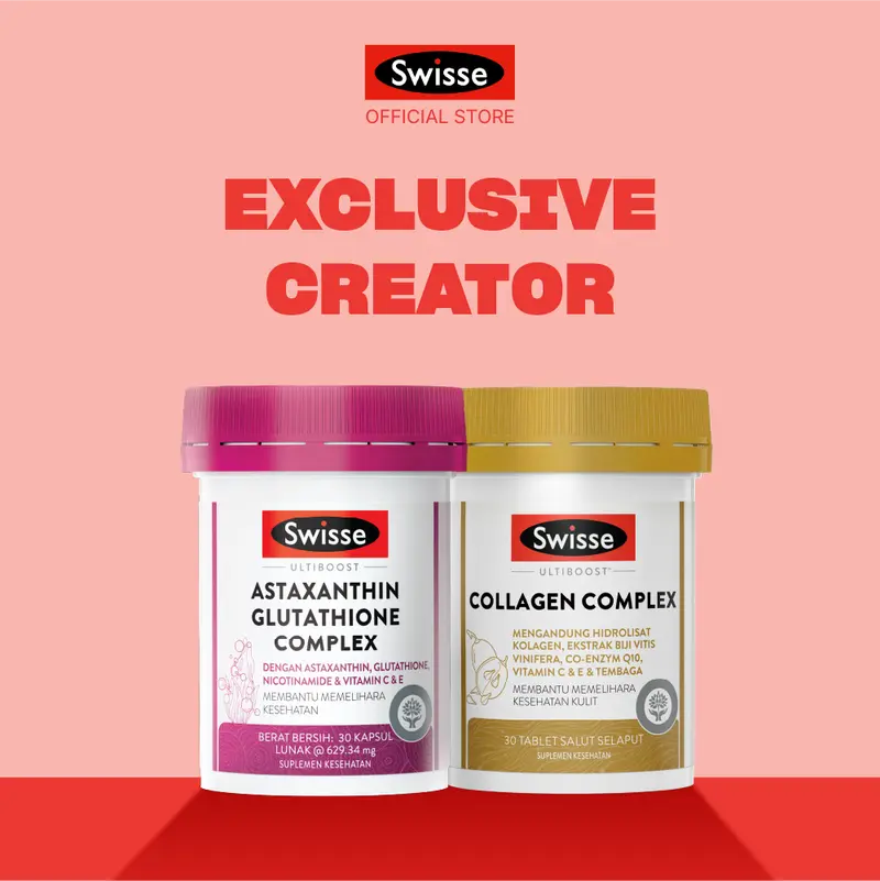 swisse astaxanthin glutathione complex Thank you @swisse.my for the raya gift box truely appreciate it..! Swisse Ultiboost Astaxanthin Glutathione Complex