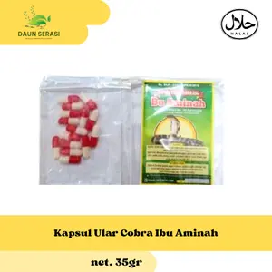 Kapsul Ular Cobra Bu Aminah - Obat Tradisional Tanpa Efek Samping