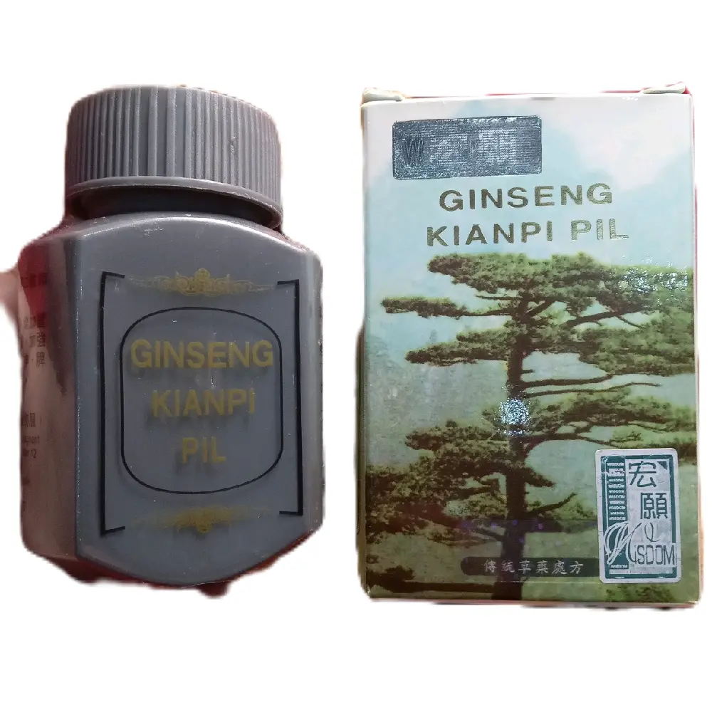 Kianpi Wisdom Herbal Gingseng Isi 60 Bercode Original