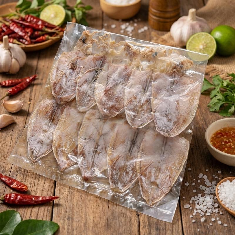 SÉT 10 CON KHÔ MỰC NHỎ GIÁ MỞ BÁN HÔM NAY
