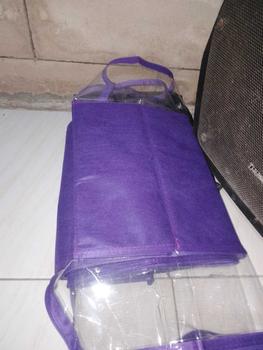 Product Review of Rak Sepatu Gantung Polos Alas Triplek 9 Susun Resleting from M**🌻 0