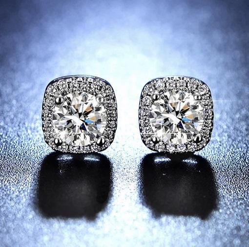 HOA TAI VUÔNG ĐÍNH ĐÁ CAO CẤP SANG TRỌNG QUÝ PHÁI THANH LỊCH