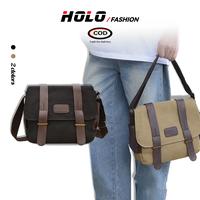 Gambar HOLO Tas Ransel Pria Tas Selempang Khusus Pria Keren Slingbag Nilon Premium Sling bag - hitam dari HOLO ID Kab. Tangerang 1 Tokopedia