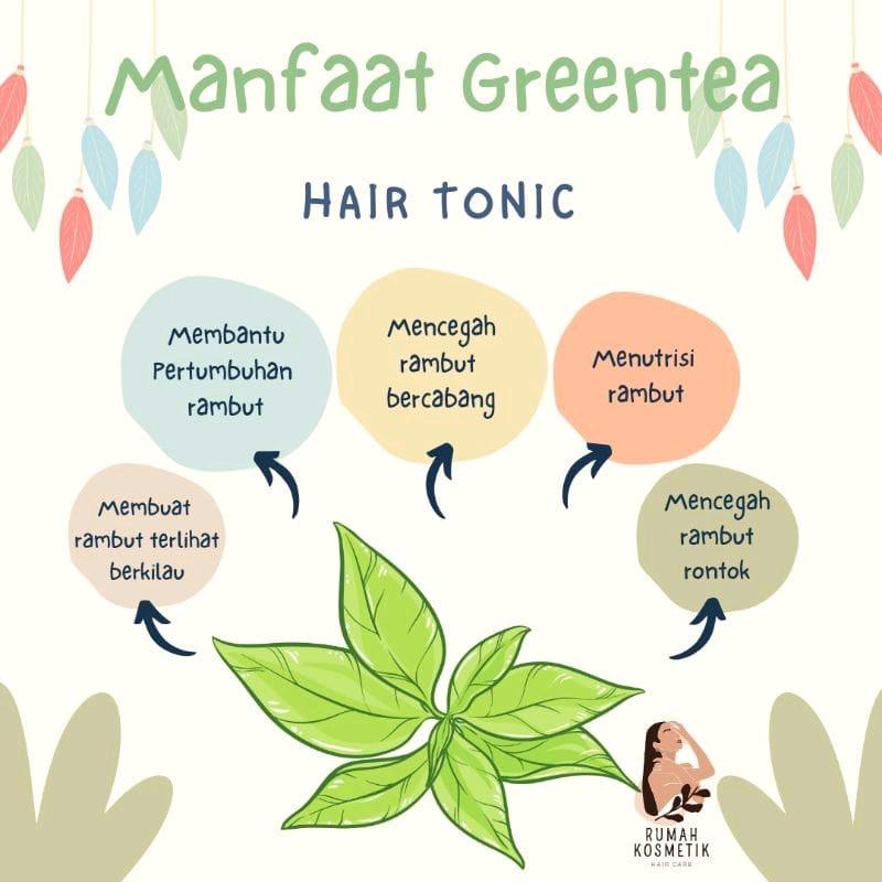 Hairtonic 100ml perawatan rambut kering rusak Menyuburkan rambut Haircare Treatment Rontok Vitamin Ketombe Penghitam 5