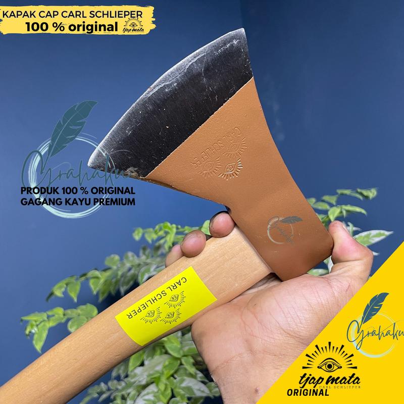 Kampak Carl Schlieper Gagang Kayu 700 gram Original 2