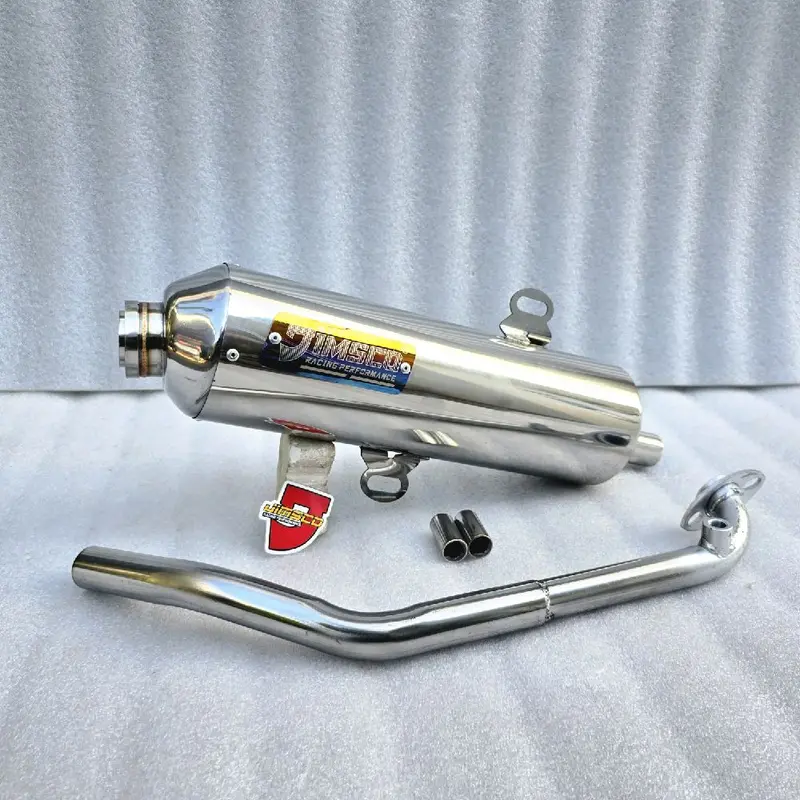 Knalpot Standar Racing JIMSCO Original Pipa 26-28mm Nmax Aerox PXC Vario Beat Mio X ride Lexi Genio copy cms Motor Mesin Motorcycle Pangkon Tabung 3