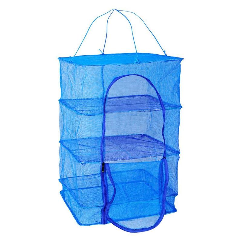 Product Introduction of Foldable Drying Net Fish Net Drying Rack Hanging Vegetable Fish 1/3Layers Net Nets Dryer Dishes V3H4 22