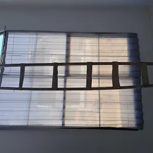 Rell Alumunium Kotak /Batang Balok Gorden Vitras-Plisket paduan aluminium garansi produsen
