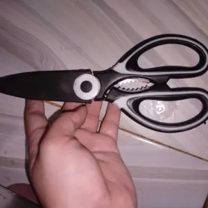 Gunting Dapur Serbaguna Stainless Steel Multifungsi untuk Memotong Daging Ayam Ikan Buka Botol & Sayur Kitchenware Hot Item