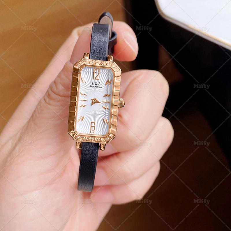 Miffy - Jam Tangan Wanita Kecil Elegan Jam Tangan Analog Akses Diamond Fashion Watch 2