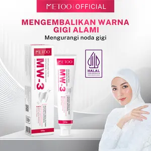[BPOM]METOO MW-3 Advanced whitening Toothpaste 100g - pemutih gigi / Bebas Sensitif / Bebas Karang Gigi / Pasta Gigi Probiotik / Karang Gigi / Gusi Sensitif / Membersihkan Noda Gigi