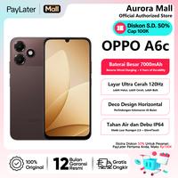 Gambar OPPO A6c (4/64GB)(4/128GB) - Garansi Resmi Indonesia Hp Android Handphone Murah Terbaru 2026 Ori - A6c 4/64 Purple, Full Set bawaan dari Aurora Mall Phone Kota Administrasi Jakarta Utara 1 Tokopedia