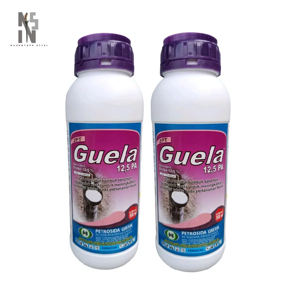 ZAT PENGATUR TUMBUH TANAMAN (ZPT) GUELA 12,5 PA 500ML / OBAT PENAMBAH PRODUKTIVITAS KARET POLES