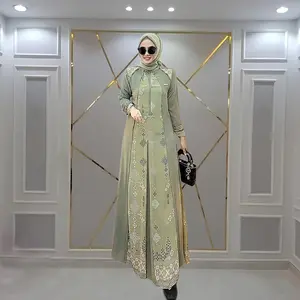 Nadia - Gamis Jumbo terbaru  Maxmara Printing Premium Up TO LD 140 Kain Lembut Nyaman  Syari Maxi