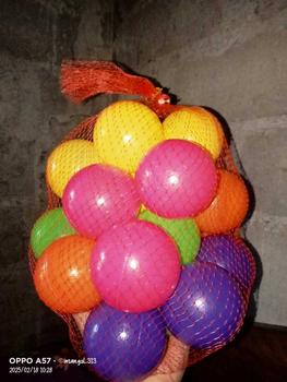 Product Review of Mainan mandi Bola warna warni tebal isi 100,50,25 pcs Toys Bayi mainan bebek shower from a**n 0