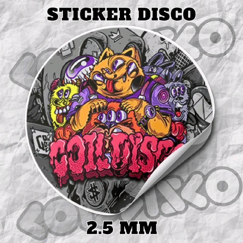 [DISCO OHM LAB] [BISA COD] Label Sticker Ukuran Gulungan 2.5mm - Shop ...