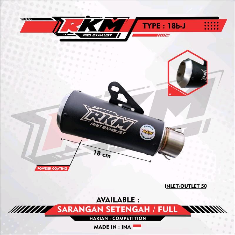SILINSER RKM PRO EXHAUST TABUNG P18 0