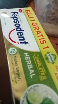 Product Review of Pepsodent Herbal Isi 2pcs  (190g X 2Pcs) Gusi Hijau from S**8 0