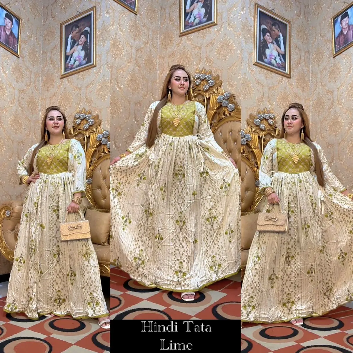 Gamis Gupta Tata virall sekali mewah