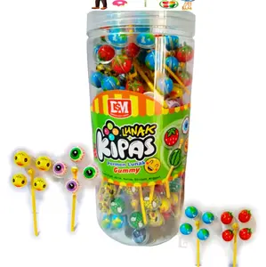 PERMEN LUNAK MINI BENTUK KIPAS DSM ISI 50 PCS