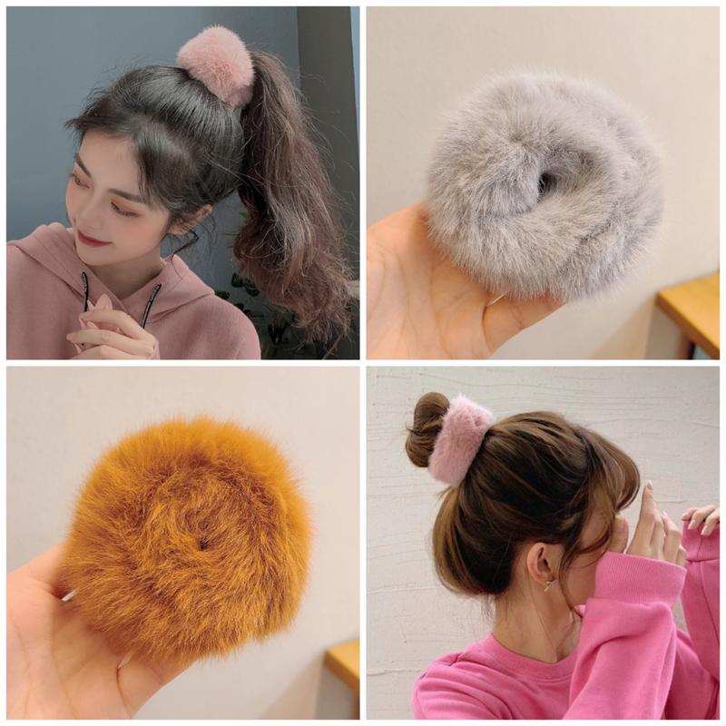 Ikat rambut kulit untuk ekor kuda, comel, tali rambut, fesyen, - TikTok ...