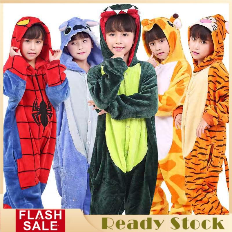Kigurumi-Đồ Ngủ Người Nhện Khủng Long Cho Trẻ Em, Áo Liền Quần Động Vật Cho Trẻ Em, Bé Gái Và Bé Trai, Cosplay, Trang Phục Anime