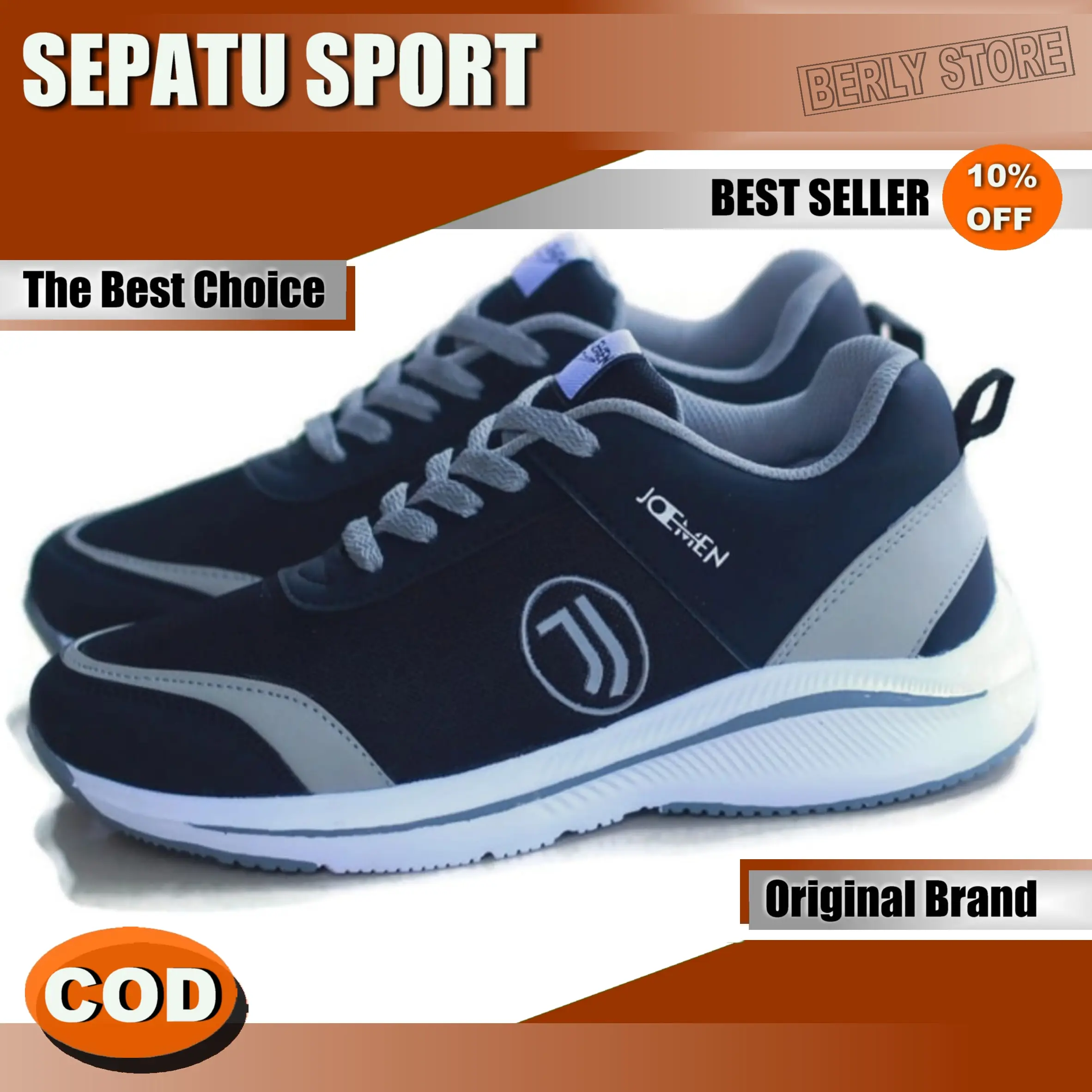 SEPATU PRIA J 58 / SEPATU SPORT COWOK / SEPATU PRIA ORIGINAL IMPORT