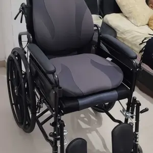 Kursi Roda Hidrolik + Meja Makan - Sandaran Hidrolik Anti Ribet