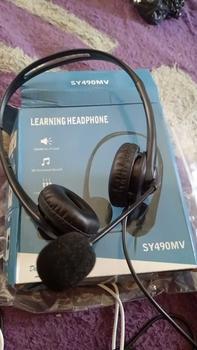 Product Review of Bonkyo Headphone stereo dengan mikrofon dan single jack 3.5mm Cocok untuk pembelajaran di kantor Bass Headset Subwoofer Earphone Handsfree Bluetooth from A**i S**? m**g i**y 0