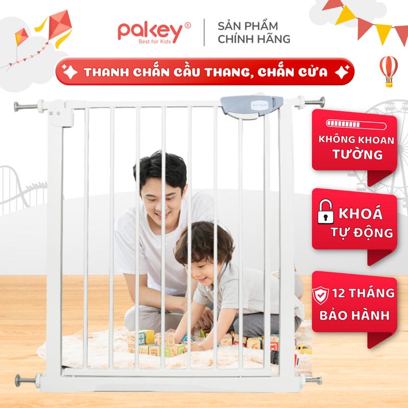 Thanh Chắn Cửa, Thanh Chắn Cầu Thang Pakey Không Khoan Đục Nâng Cấp Tự Động Đóng, Chính Hãng Cao Cấp