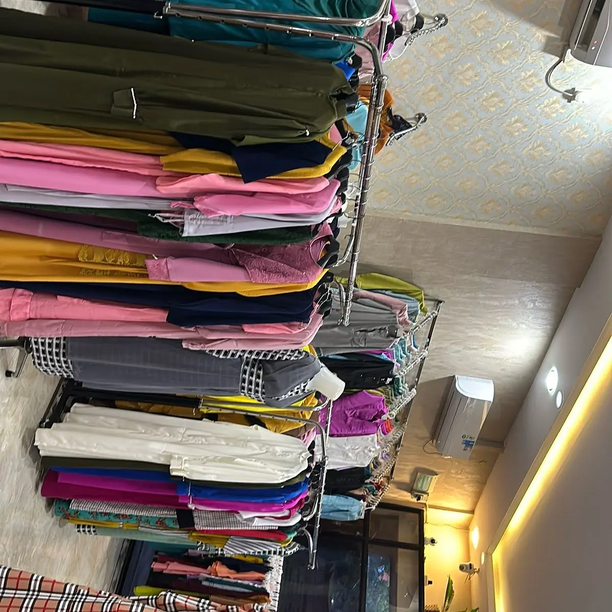 Gamis blouse Clear Stok Rak Dress
