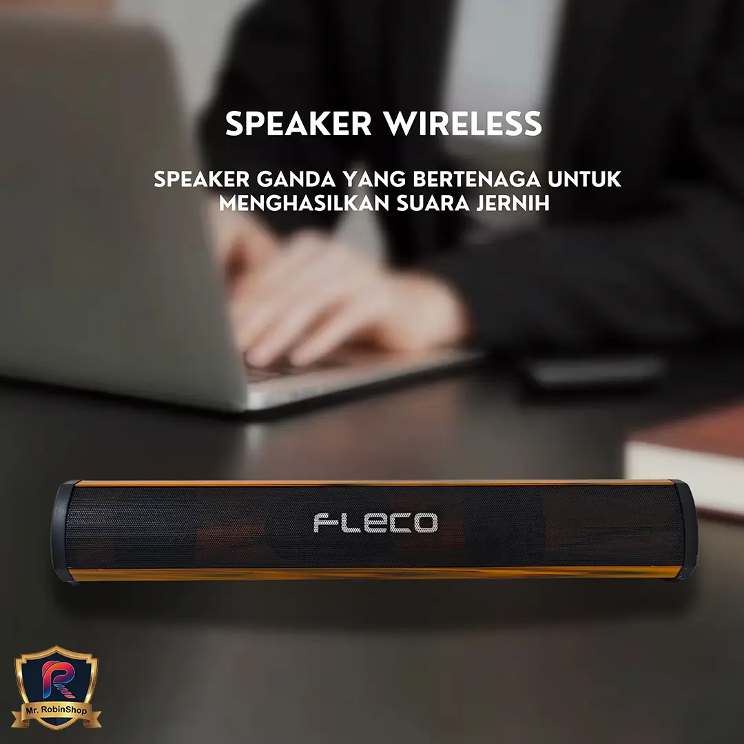 Speaker soundbar F-789 BT 16w garansi 1 tahun bluetooth wireless canggih  untuk Laptop / PC / Gaming Super Bass Portable, power full