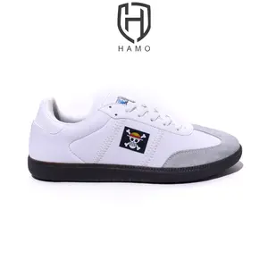 HAMO Sepatu Casual Venus One Piece White Unisex Sneakers Pria Canvas Material Piu & Mesh Sole Ruber Size 36-45 Original Tak Mahal